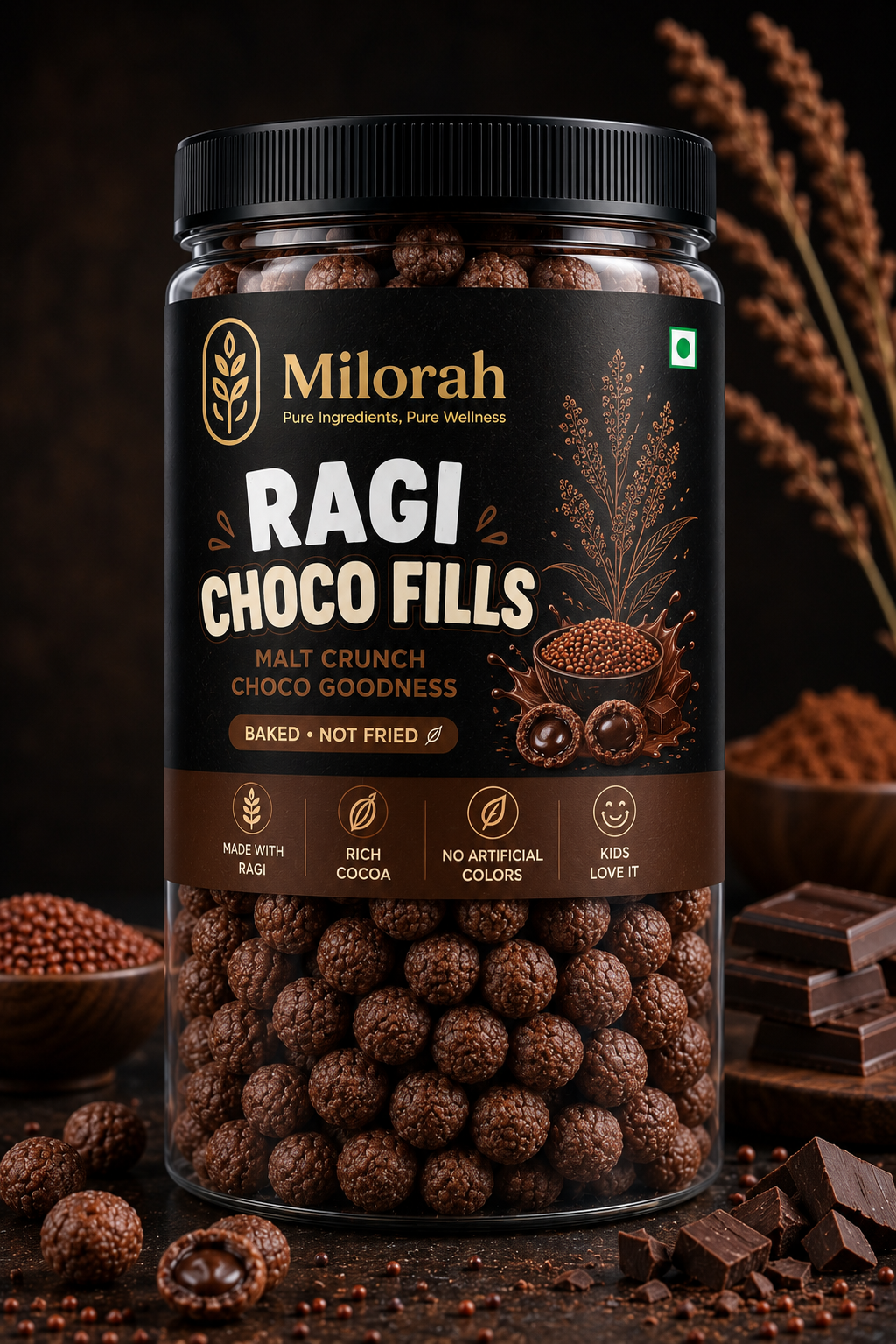Ragi Choco Buds
